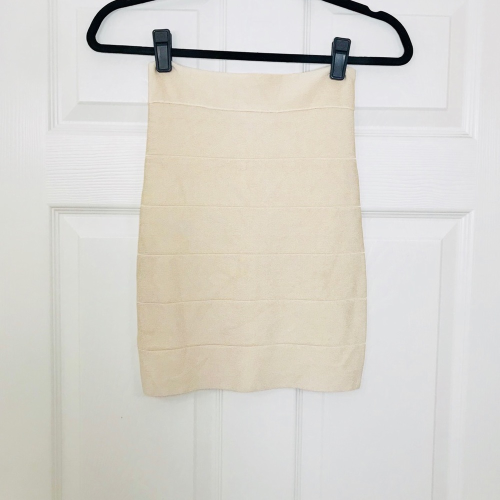 Bebe Bandage Mini Skirt!